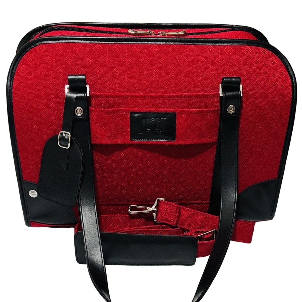 Joy Mangano Overnight Bag Red